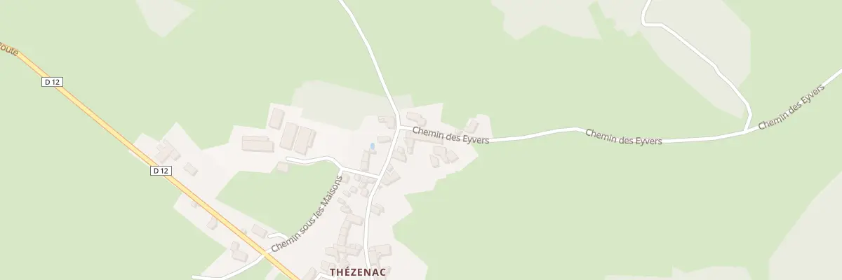 Plan du 2 Che des Eyvers à Bas-en-Basset