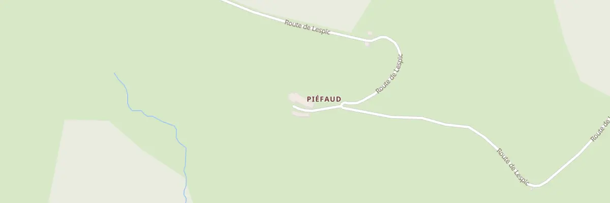 Plan du 5037 Piefaud à Mazan-l’Abbaye
