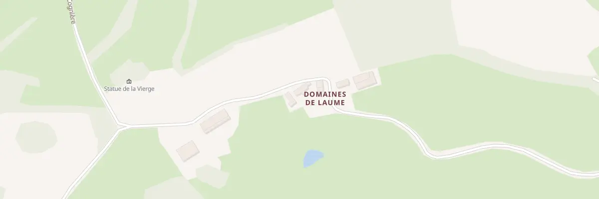 Plan du 83 Domaines de Laume à Poil