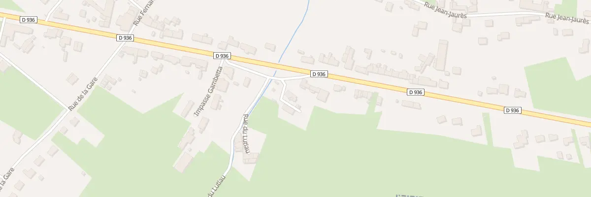 Plan du 12 Rue du Lutiau à Colleret