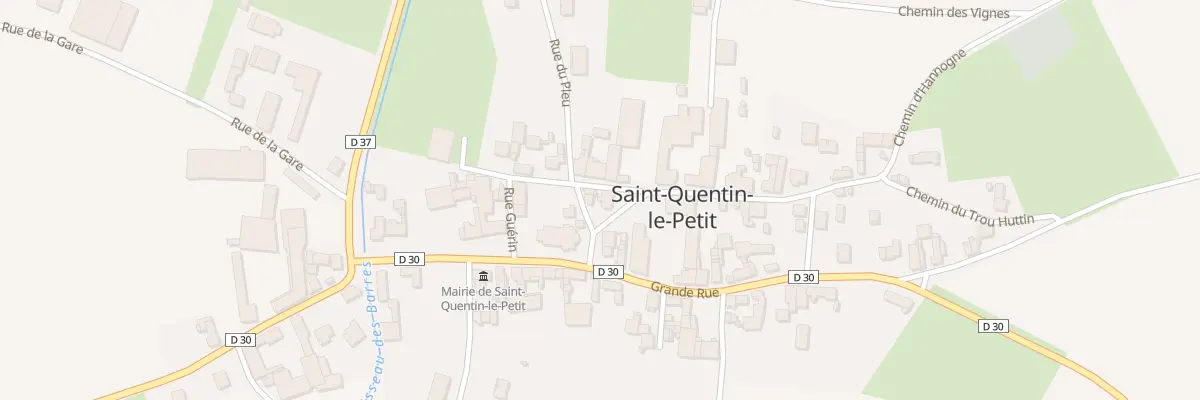 Plan du 3 Pl de l’Eglise à Saint-Quentin-le-Petit