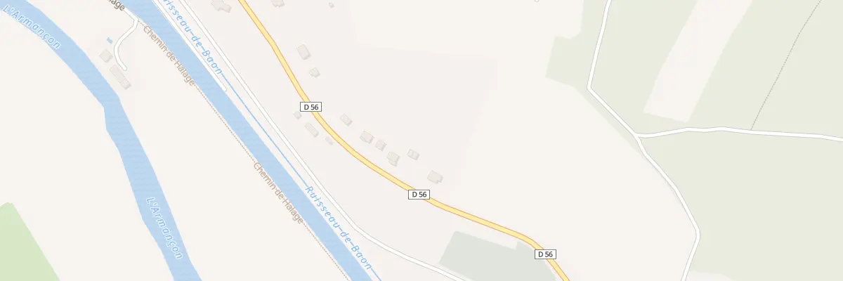 Plan du 9005 Rte de Commissey à Tanlay