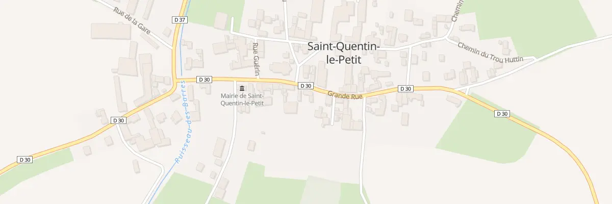 Plan du 20 Rue Grande Rue à Saint-Quentin-le-Petit