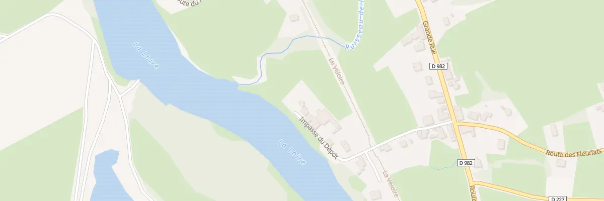 Plan du 294 Rue du Dépôt à Iguerande