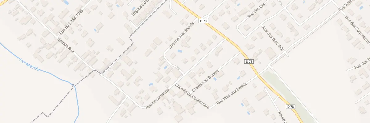 Plan du 12 Rue de Lavalotte à Lavau