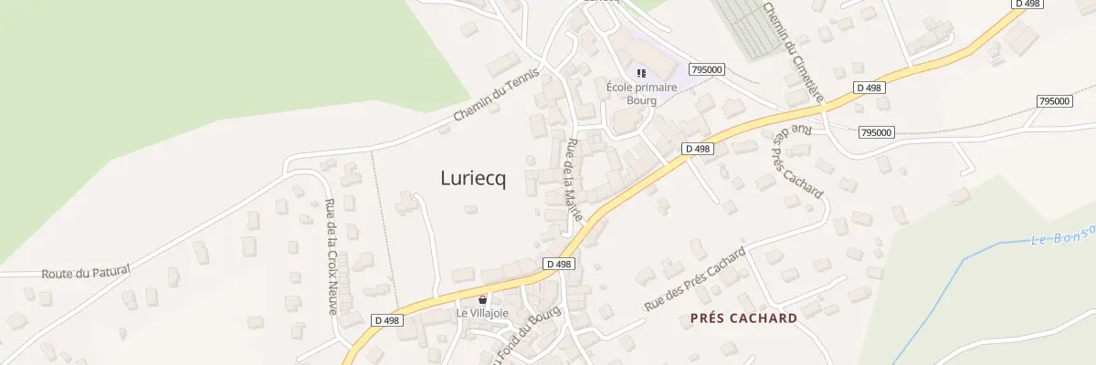 Plan du 36C Rue de la Mairie à Luriecq