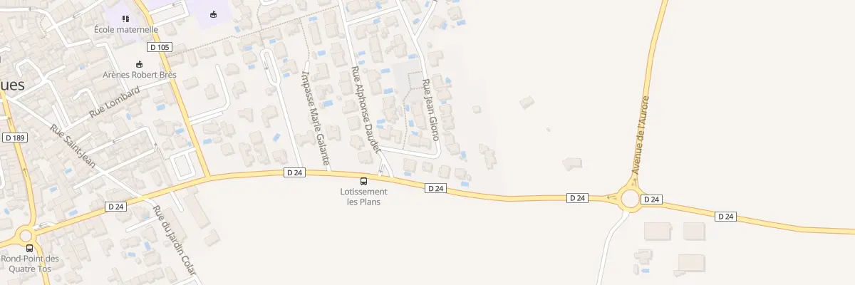 Plan du 7 Rue Jean Giono à Lansargues