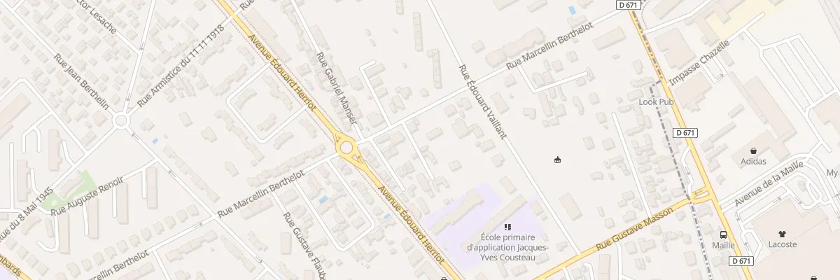 Plan du 15 Rue Marcellin Berthelot à Troyes