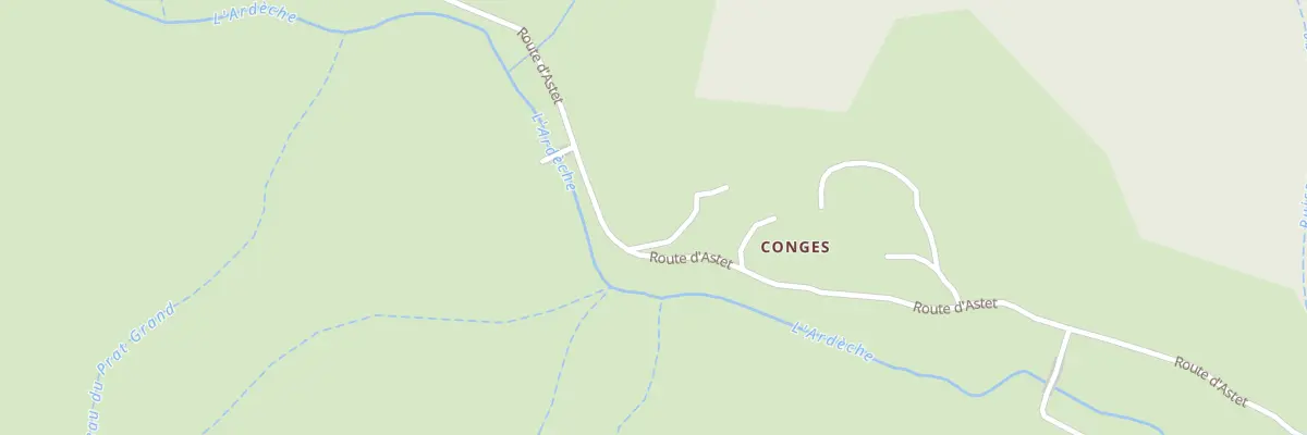 Plan du 5003 Conges à Mayres