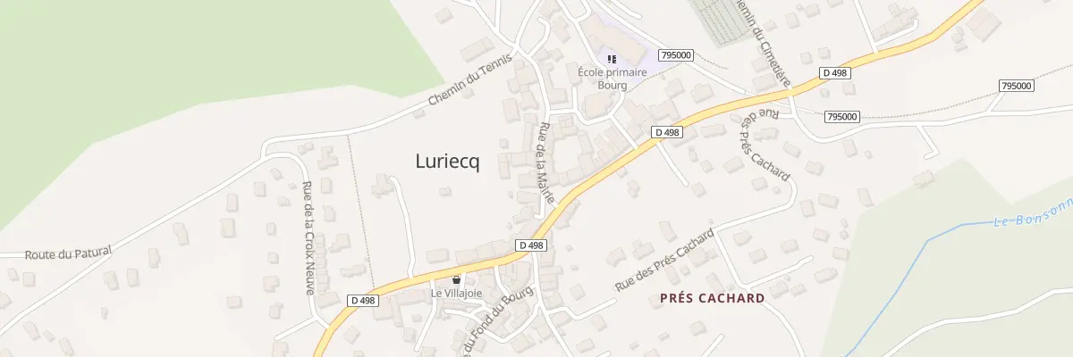 Plan du 31 Rue de la Mairie à Luriecq