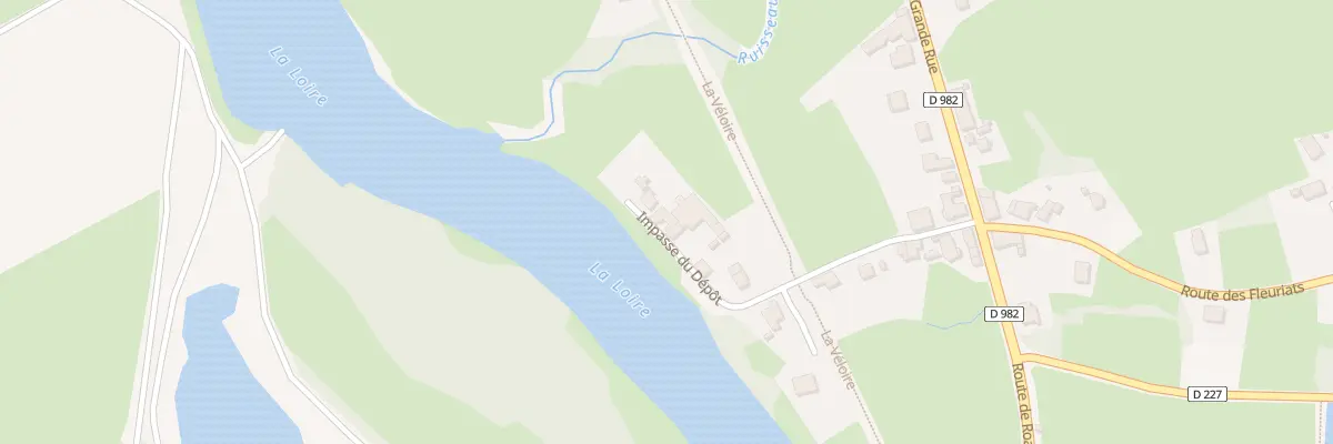 Plan du 278 Rue du Dépôt à Iguerande