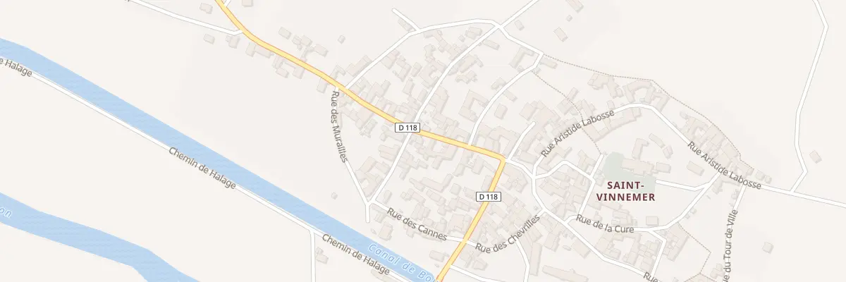 Plan du 7 Grande Rue à Tanlay