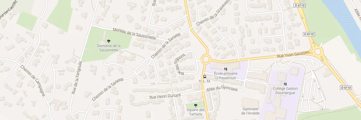 Plan du 5 Rue des Pignons à Sommières