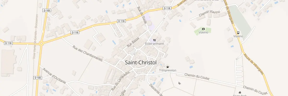 Plan du 9 Pl du Christ à Entre-Vignes