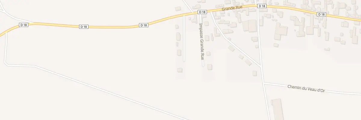 Plan du 57 Gr Grande Rue à Villers-devant-le-Thour