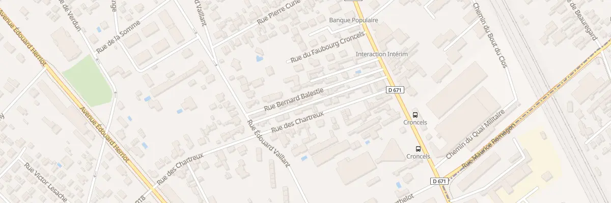 Plan du 10 Rue Raymond Hosatte à Troyes