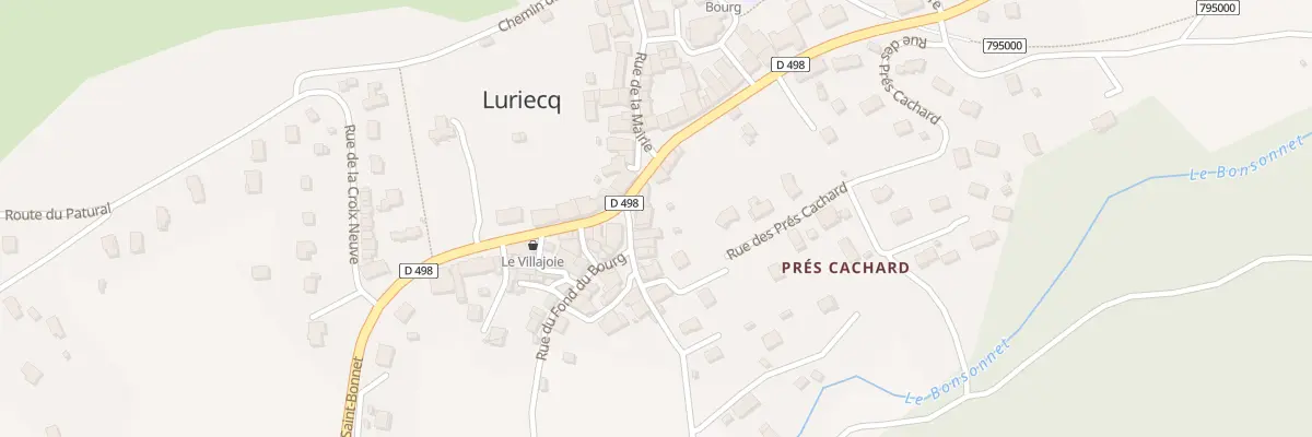 Plan du 21 Rue du Fangeat à Luriecq