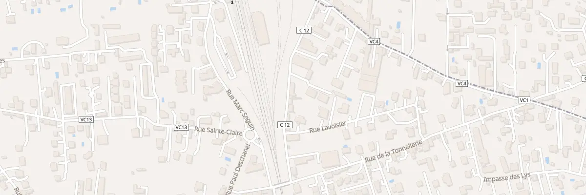 Plan du 7 Rue Moisson Desroches à Montbrison