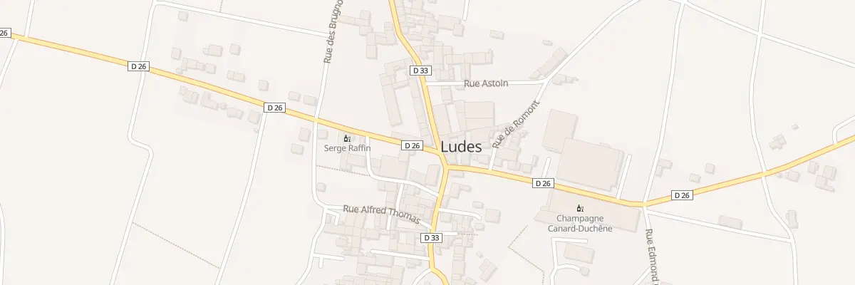 Plan du 2 Rue Victor Hugo à Ludes