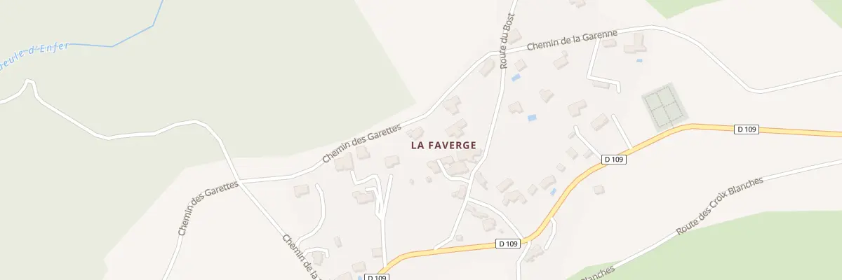 Plan du 135 Che des Garettes à Chenereilles
