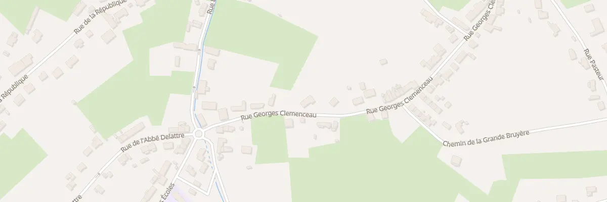 Plan du 7 Rue Georges Clemenceau à Colleret