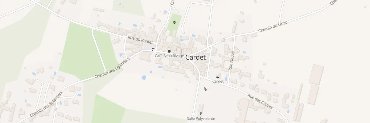 Plan du 11 Rue du Temple à Cardet