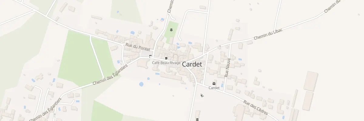Plan du 16 Rue du Temple à Cardet
