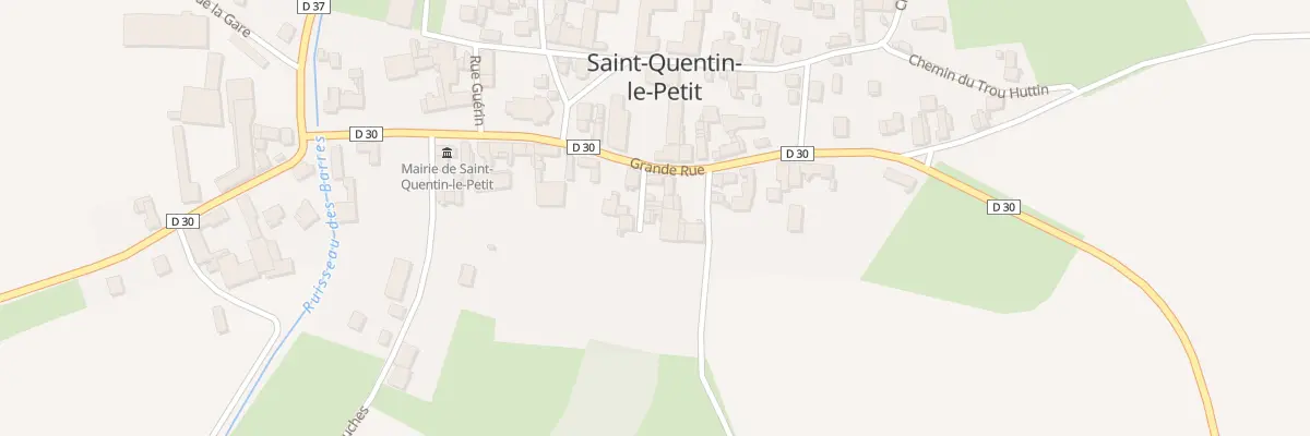 Plan du 5058 Le Village à Saint-Quentin-le-Petit