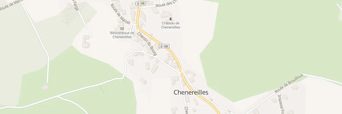 Plan du 148 Rte de Saint-Bonnet-le-Château à Chenereilles
