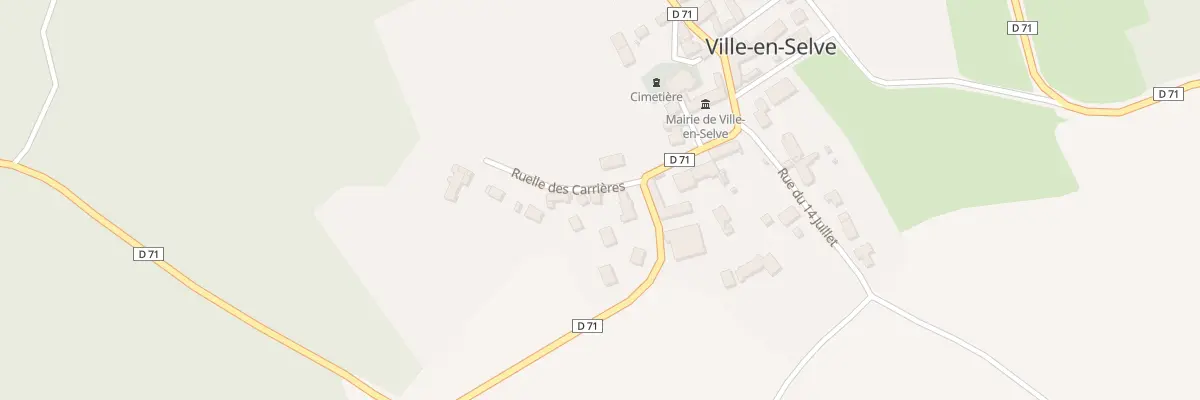 Plan du 1 Rle des Carrières à Ville-en-Selve
