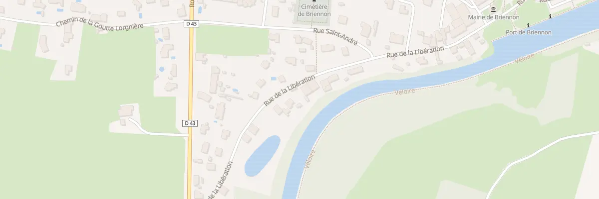 Plan du 39 Rue de la Liberation à Briennon