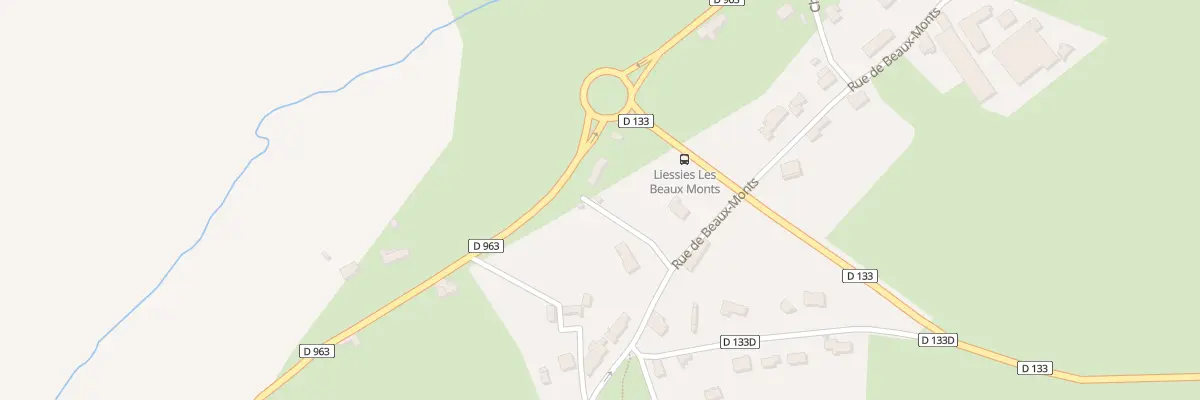 Plan du 27 Rue des Beaux-monts à Liessies