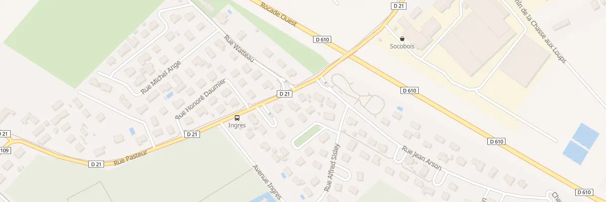 Plan du 4 Rue Pasteur à Rosières-près-Troyes