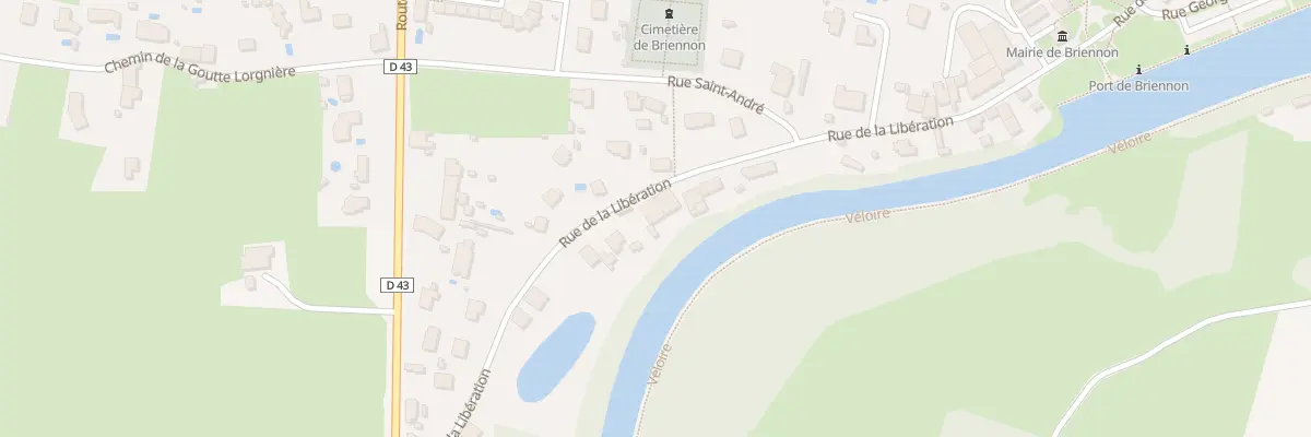 Plan du 37 Rue de la Liberation à Briennon