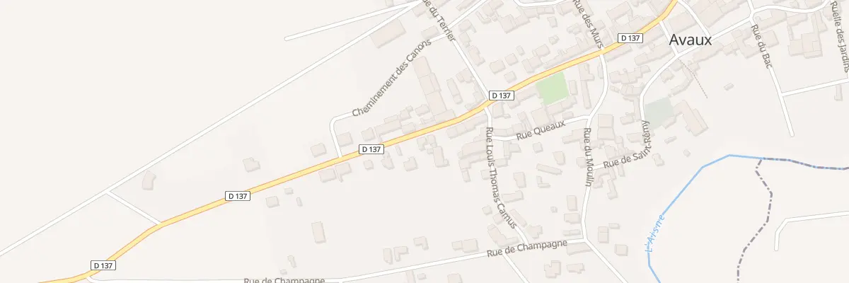 Plan du 43 Rue d’Ecry à Avaux