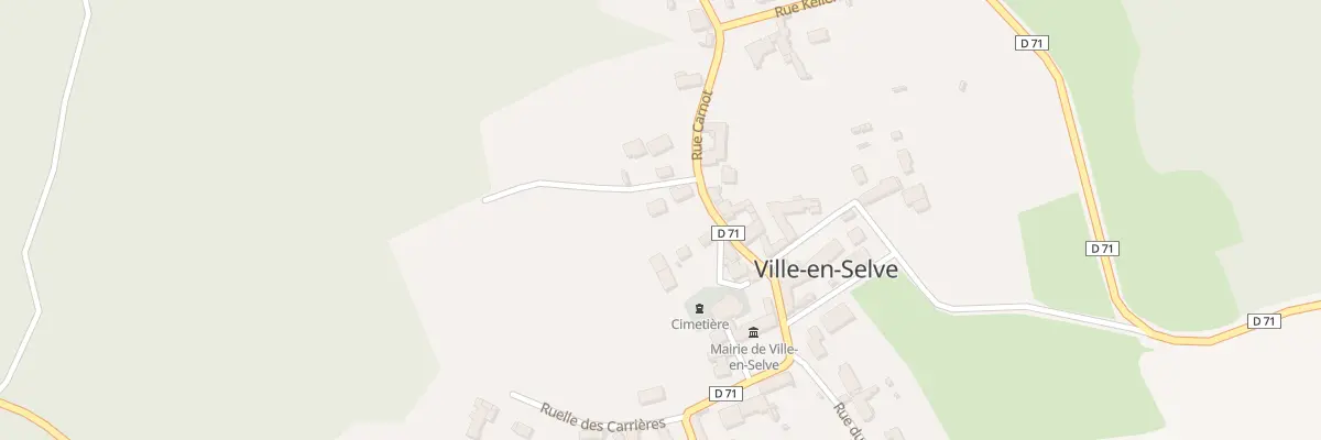 Plan du 2 Rle des Beaux-arts à Ville-en-Selve