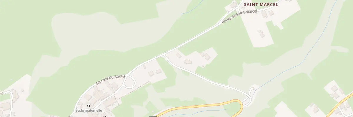 Plan du 252 Rte des Vignes de Saint Marcel à Iguerande