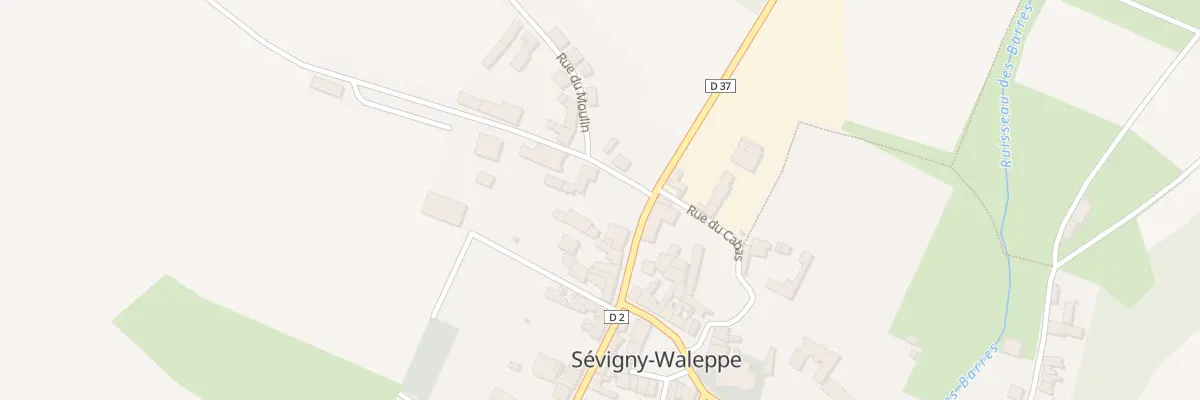 Plan du 21 Gr Grand Rue à Sévigny-Waleppe