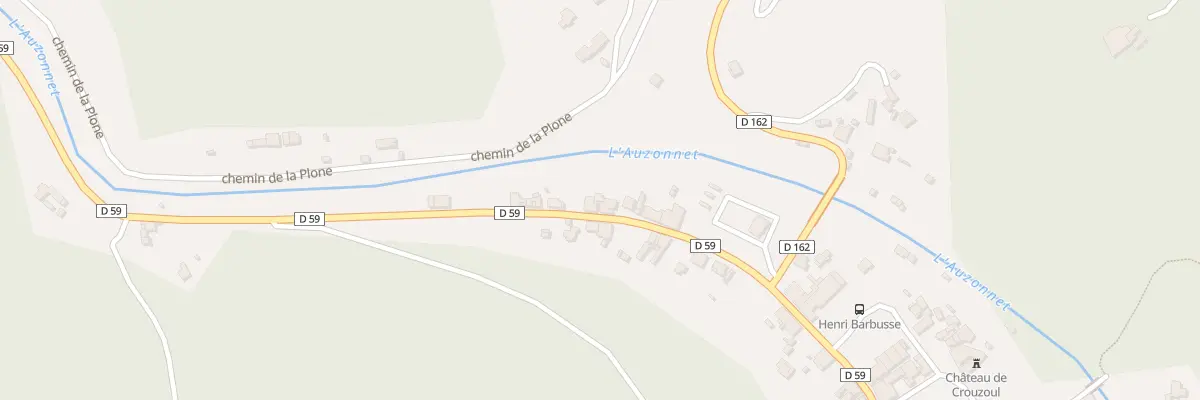 Plan du 1289 Rue de l’Humanité au Martinet