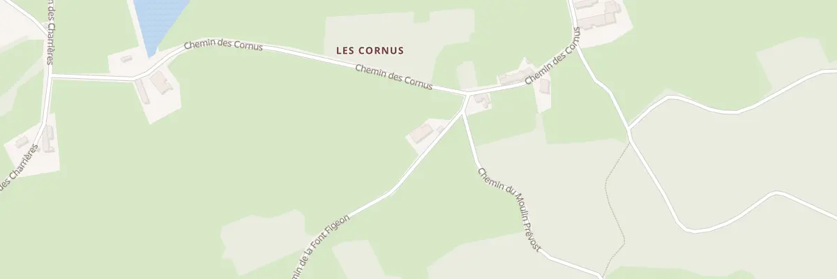 Plan du 5057 Les Cornus à Saint-Martin-du-Lac