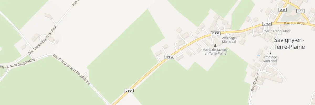 Plan du 35 Rue des Forges à Savigny-en-Terre-Plaine