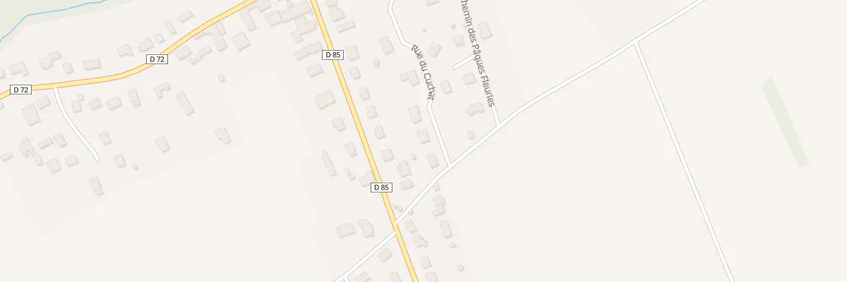 Plan du 14 Rue du Cuchat à Saint-Léger-près-Troyes