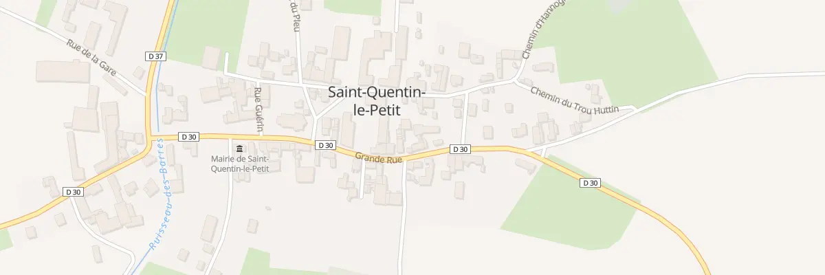 Plan du 15 Rue Grande Rue à Saint-Quentin-le-Petit