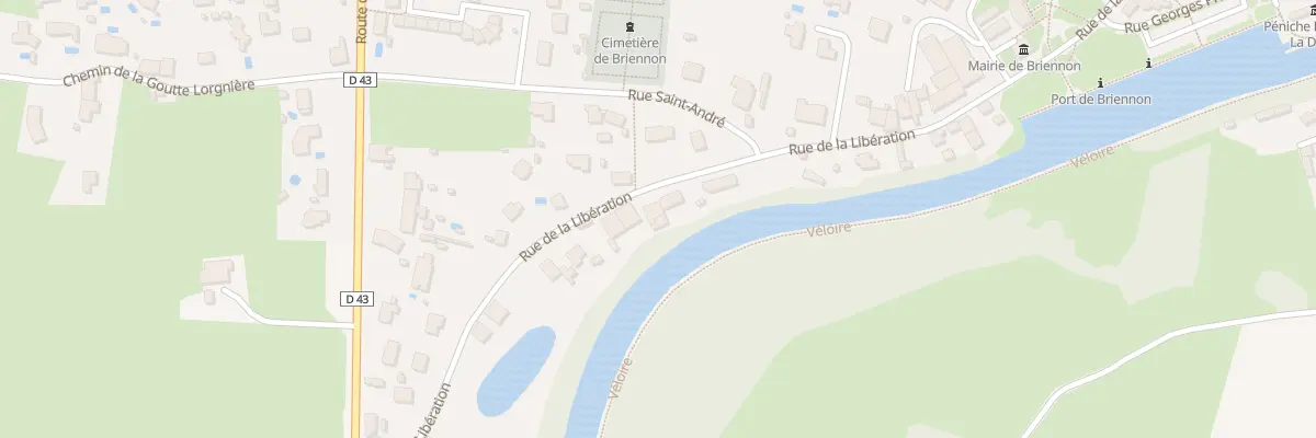 Plan du 35 Rue de la Liberation à Briennon