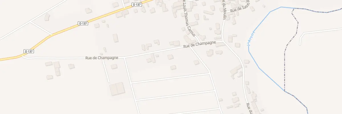 Plan du 5A Rue de Champagne à Avaux