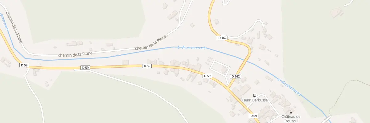 Plan du 1261 Rue de l’Humanité au Martinet