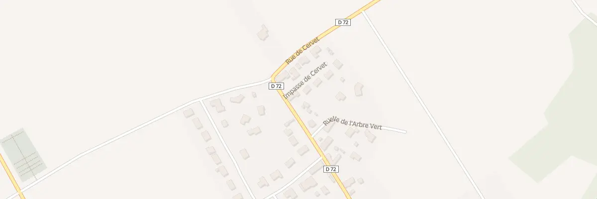 Plan du 64 Rue de Cervet à Saint-Léger-près-Troyes