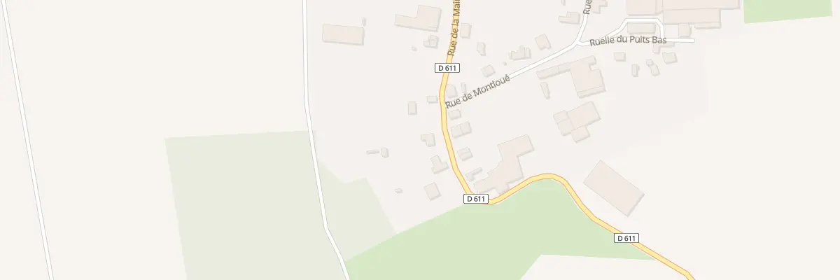 Plan du 24 Rue de Montloué à Soize