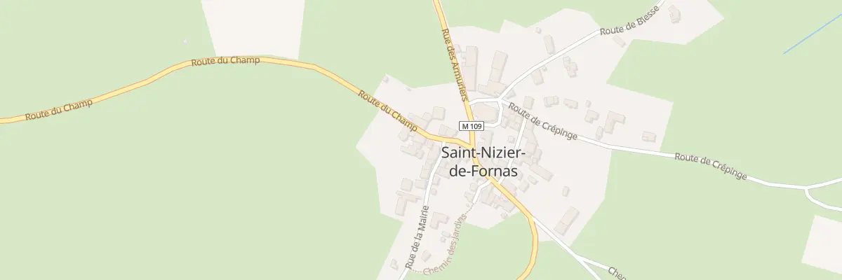 Plan du 7 Pl Capitaine Bourgin à Saint-Nizier-de-Fornas