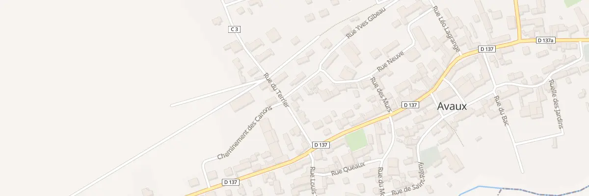 Plan du 8 Rue du Terrier à Avaux